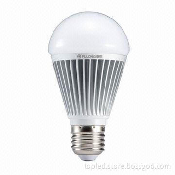 9W E27 LED Bulb with 110/220V AC/12V DC Voltages